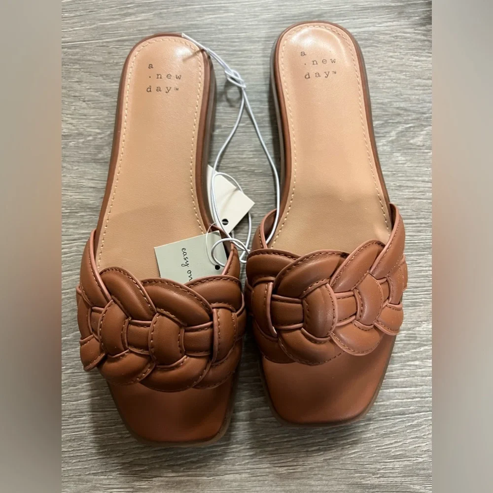 Women's Claudette Slide Sandals - A New Day - Picture 1 of 4